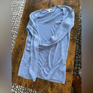Periwinkle v neck Gap cardigan